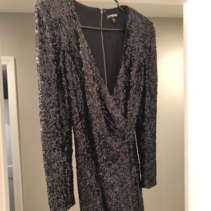 Express Sequin Party Dress Size 6